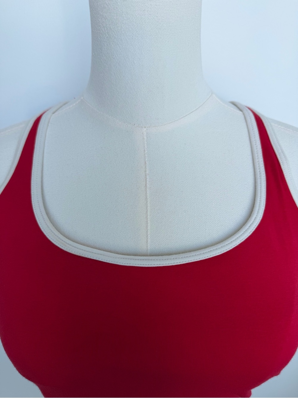 Victorias Secret PINK crisscross Red tank Sz Medium - Picture 4 of 16
